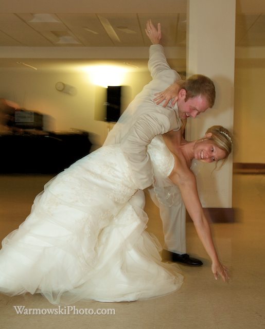 Jessie & Tim had an impressive finale. Copyright Warmowski Photography