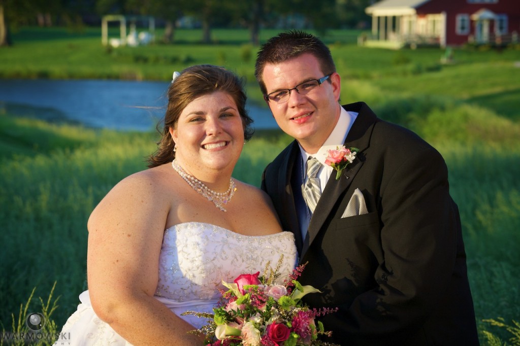 Stephanie & James were married in the banquet hall at Buena Vista. She saw flames while driving past on US 67, and reported the fire.