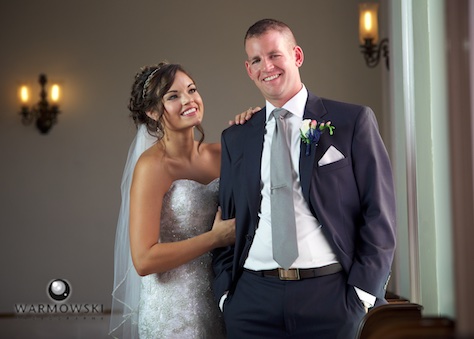 Adria and Jeremy, wedding at MacMurray College's Annie Merner Chapel. Wedding photography by Steve & Tiffany Warmowski.