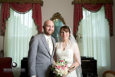 Meredith and Josiah portraits at Gov. Duncan Mansion.