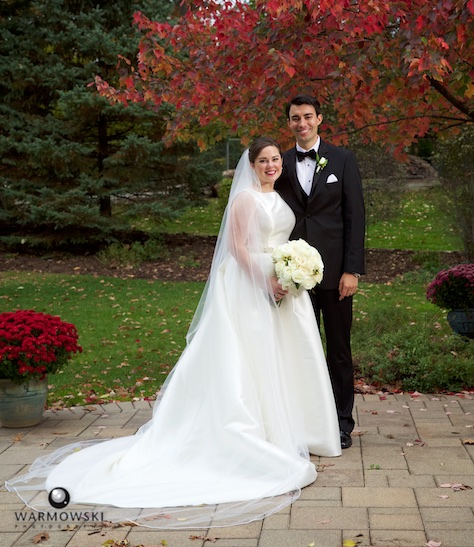 Wedding portraits at Elizabeth's family home. Wedding photography by Tiffany & Steve & Warmowski.