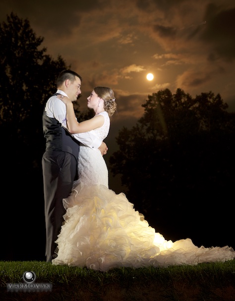 Amanda & Nick, married August 2015 at the Jacksonville Country Club. Photo by Steve & Tiffany of Warmowski Photography.