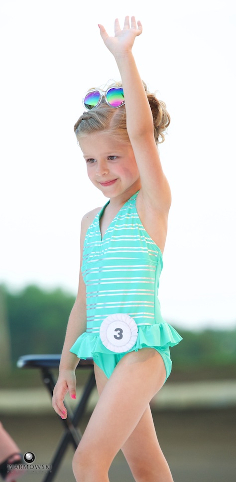 2016 Morgan County Fair Princess Olivia Haverfield in bathing suit.